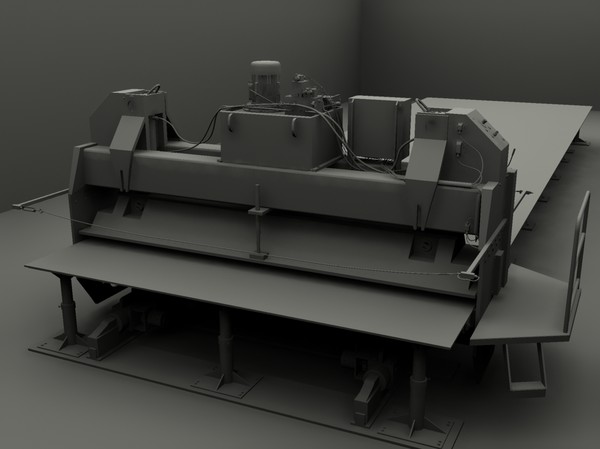 press factory 3d model - Press... by GurnisLV